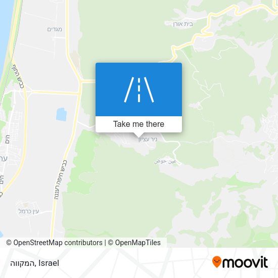 המקווה map