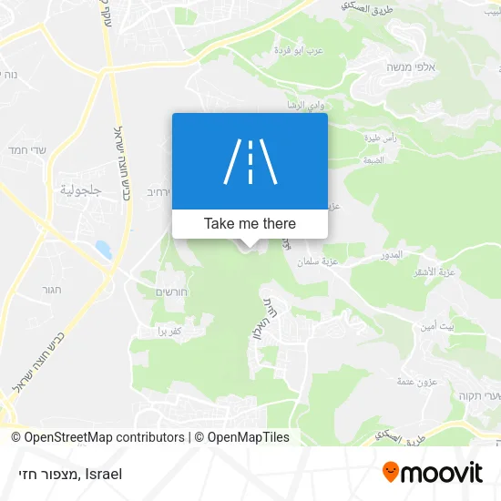 Карта מצפור חזי