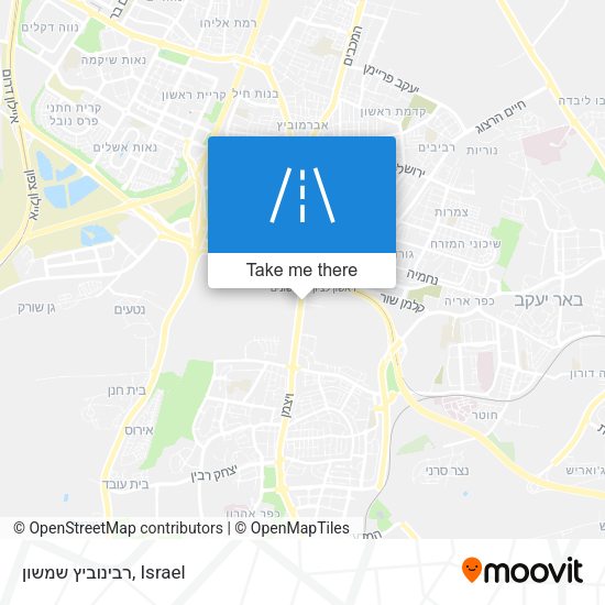 רבינוביץ שמשון map