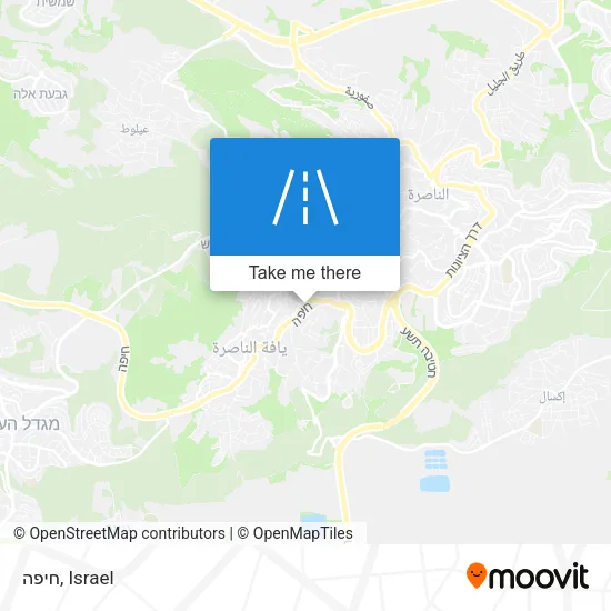 Карта חיפה