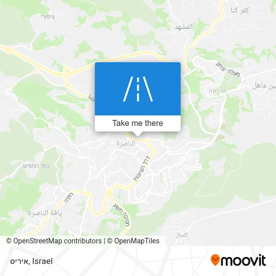 Карта איריס