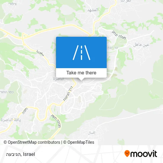 Карта הגיבעה