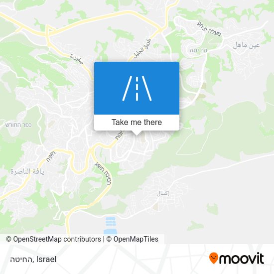 החיטה map