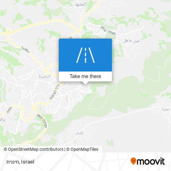 חיננית map