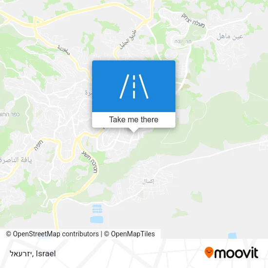 Карта יזרעאל