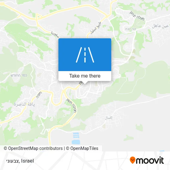 Карта צבעוני