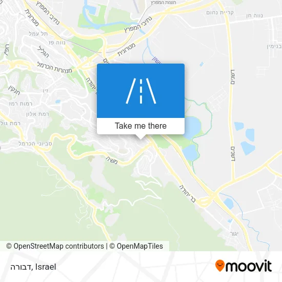 Карта דבורה