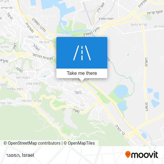 המסגר map