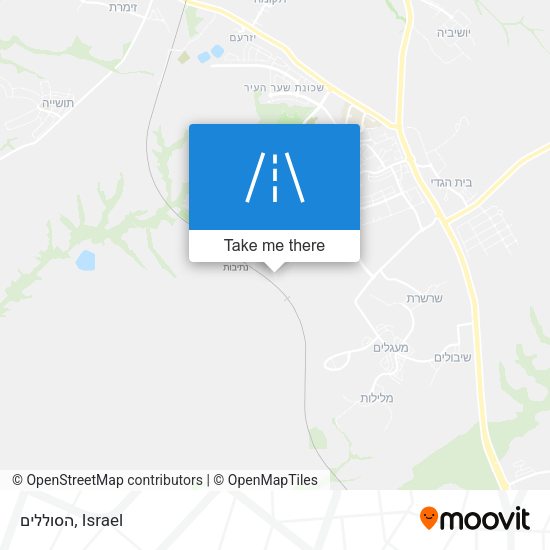 הסוללים map