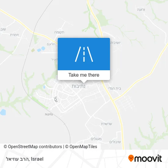 Карта הרב עוזיאל