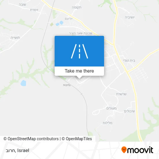 חרוב map