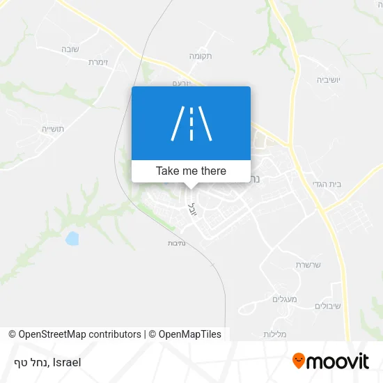 Карта נחל טף