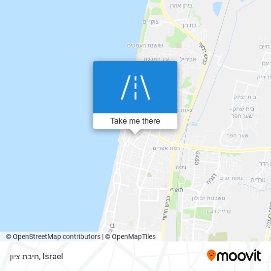 חיבת ציון map