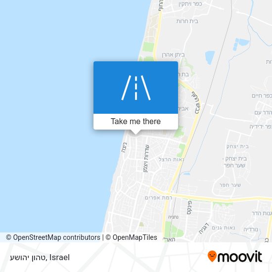 טהון יהושע map