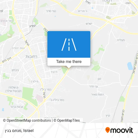 Карта מנחם בגין