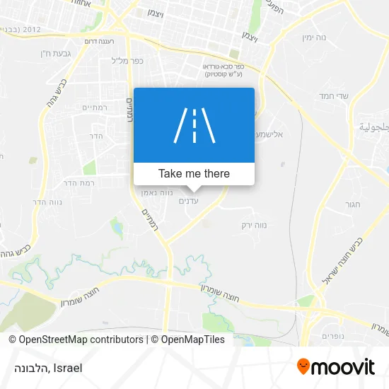 Карта הלבונה