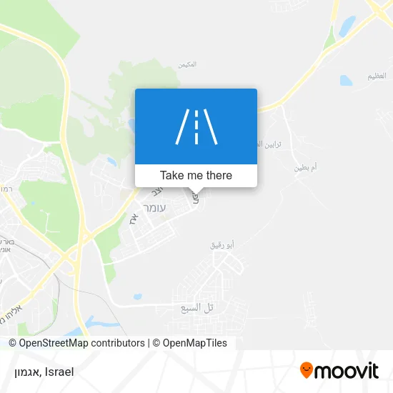 Карта אגמון