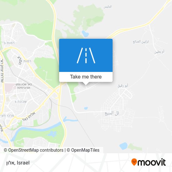 אלון map