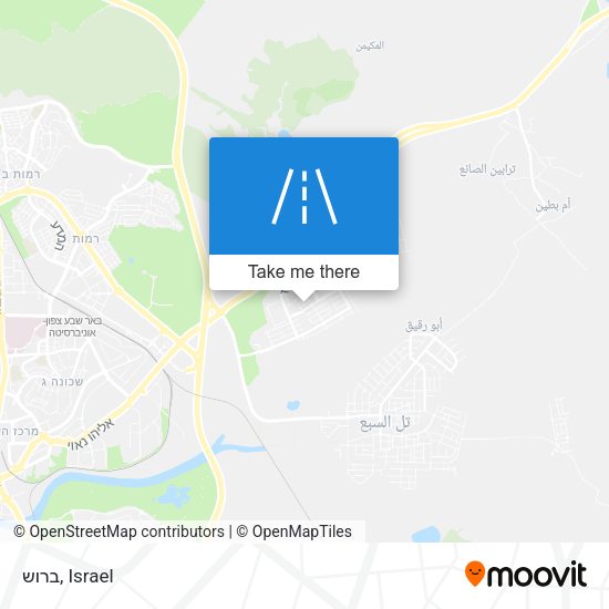 Карта ברוש
