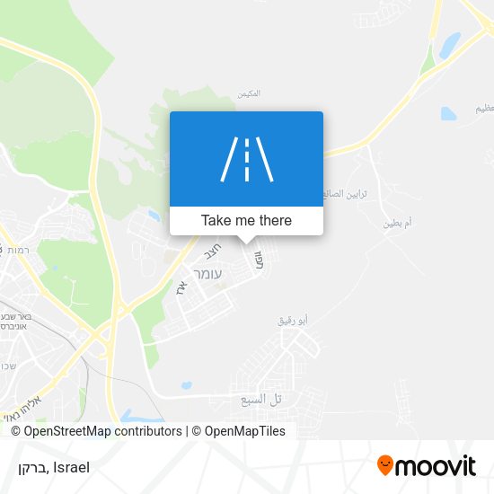 ברקן map