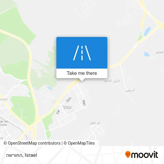 Карта החורשה