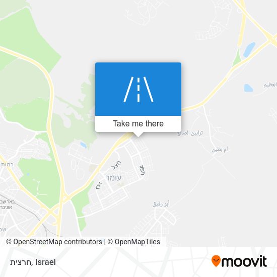 חרצית map
