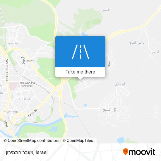 מעבר התמירון map