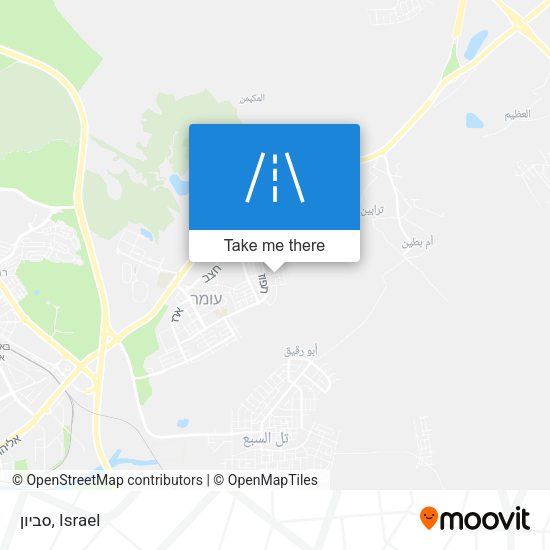 סביון map
