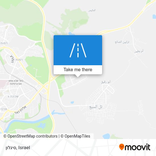 סיגלון map