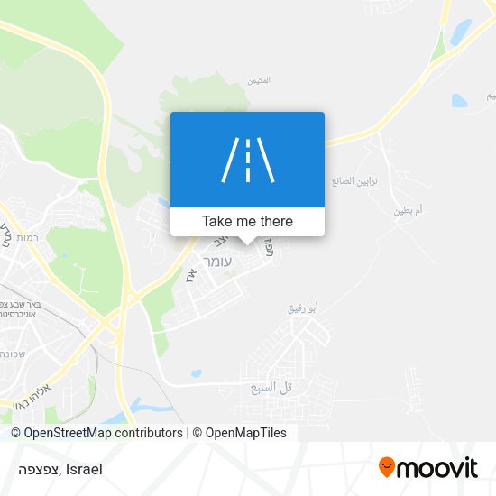 צפצפה map