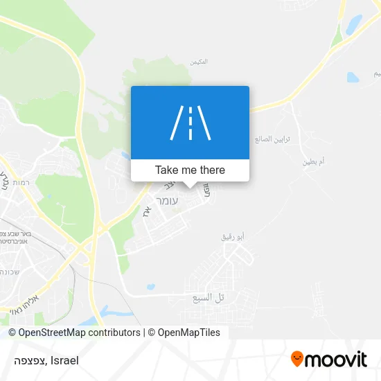 Карта צפצפה