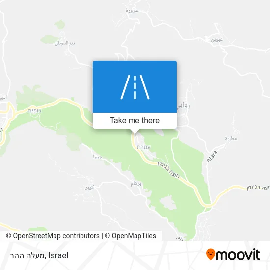 Карта מעלה ההר