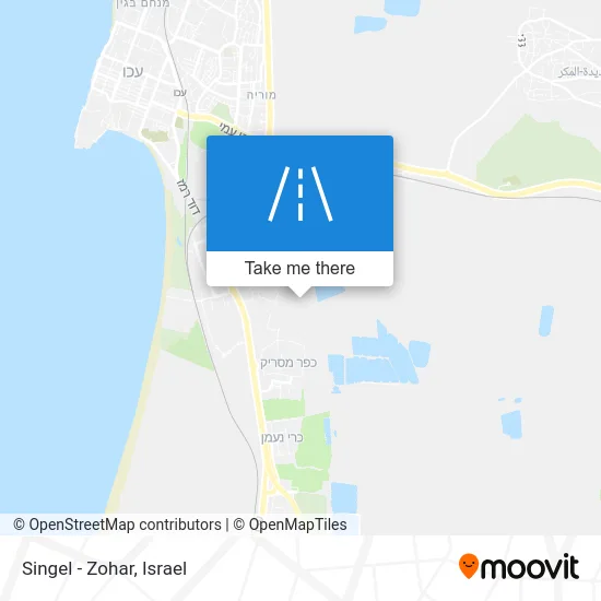 Карта Singel - Zohar