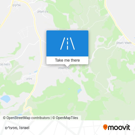 מפעלים map