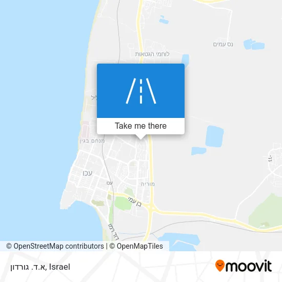Карта א.ד. גורדון