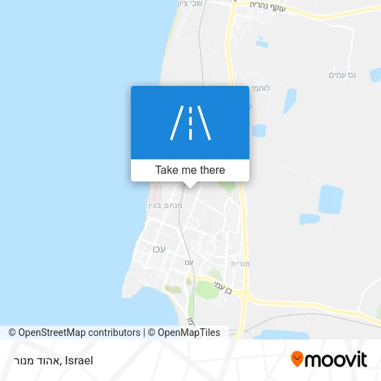 Карта אהוד מנור