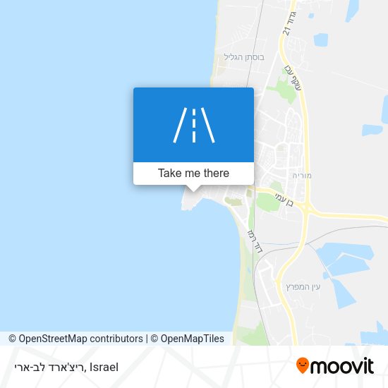 ריצ'ארד לב-ארי map
