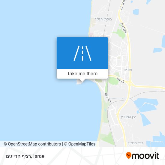 רציף הדייגים map