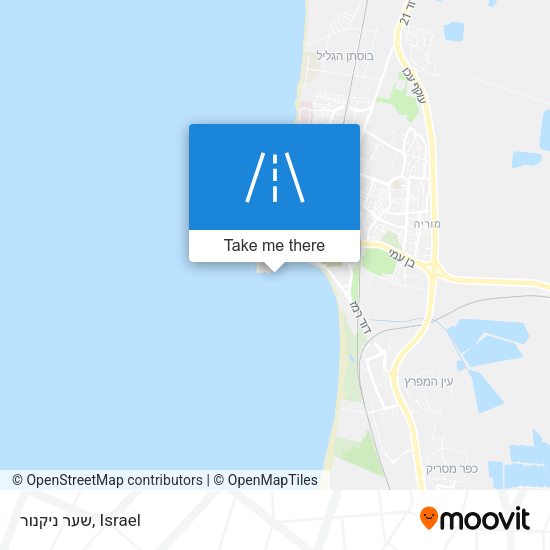 שער ניקנור map