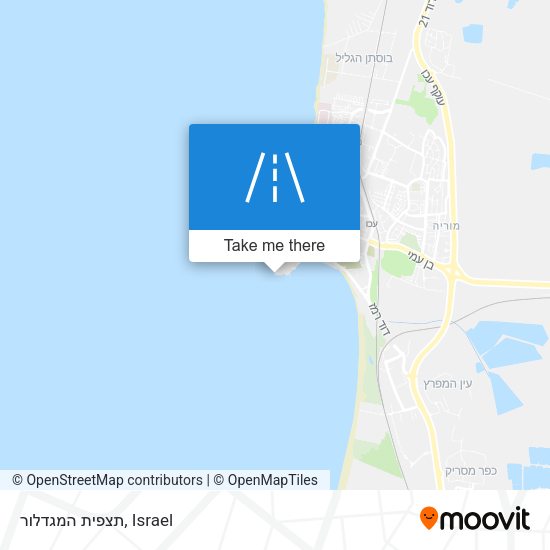 תצפית המגדלור map