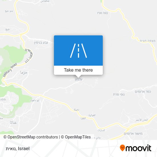 נואית map