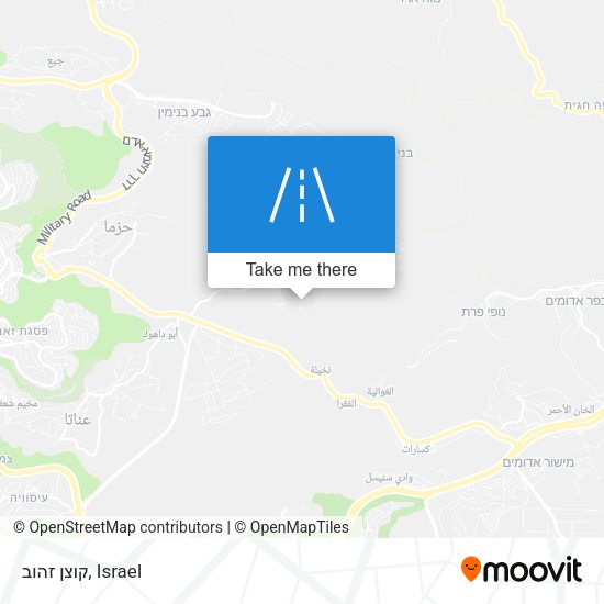 קוצן זהוב map