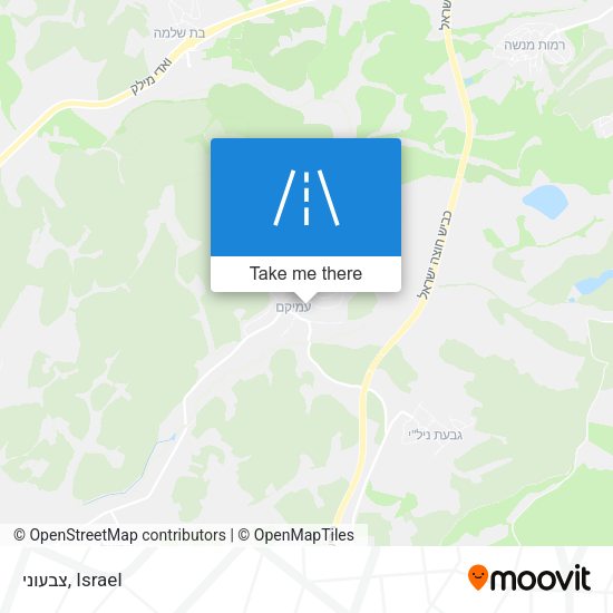 צבעוני map