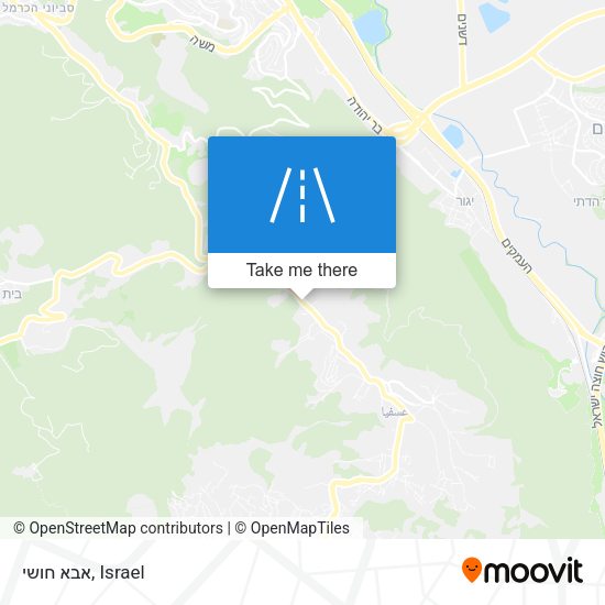 אבא חושי map