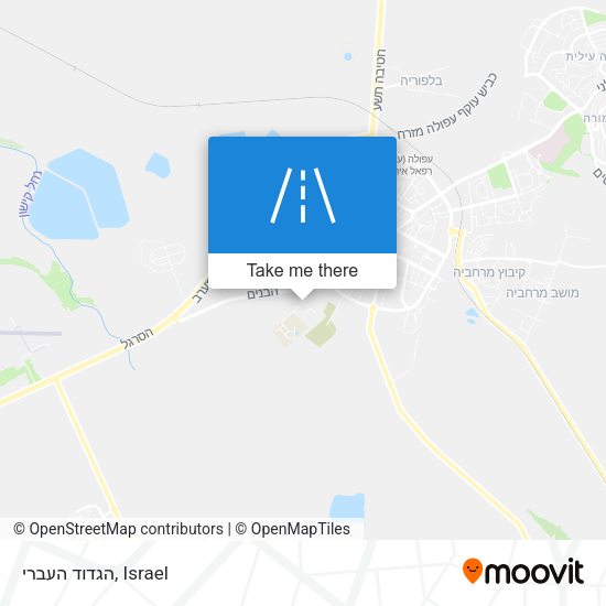 הגדוד העברי map