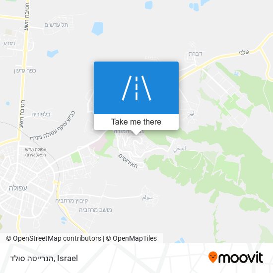 הנרייטה סולד map