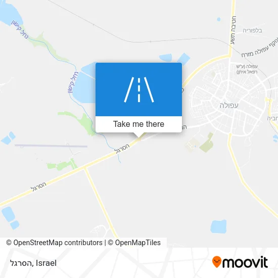 Карта הסרגל