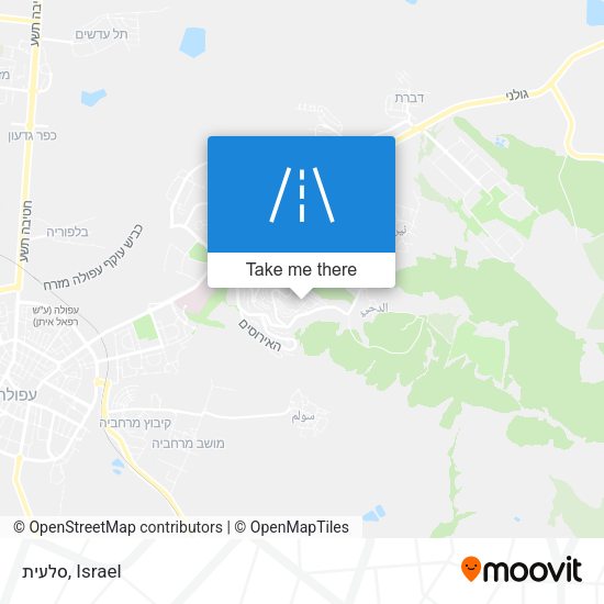 סלעית map