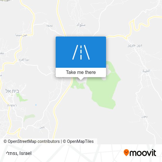 נפתלי map