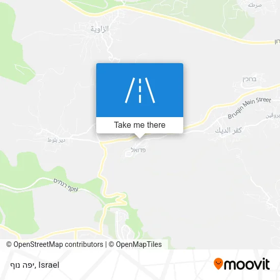 Карта יפה נוף